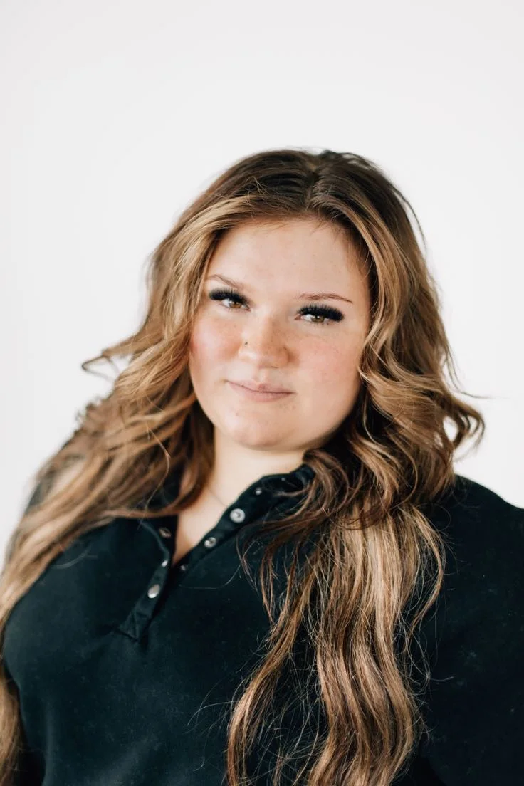 Addy, esthetician and permanent jewelry artist at Mane Haevn Salon
